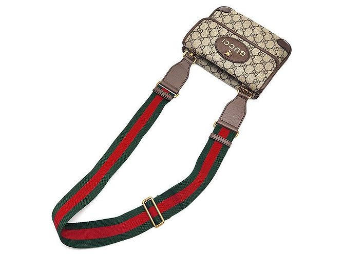 Gucci Neo Vintage Supreme Kleine Messenger Bag Braun - Ansicht 4