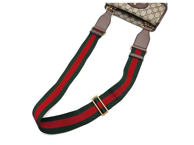 Gucci Neo Vintage Supreme Kleine Messenger Bag Braun - Ansicht 5
