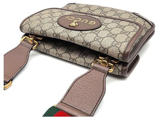 Gucci Neo Vintage Supreme Kleine Messenger Bag Braun - Ansicht 6