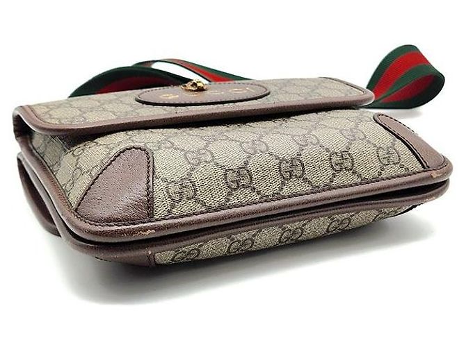 Gucci Neo Vintage Supreme Kleine Messenger Bag Braun - Ansicht 7