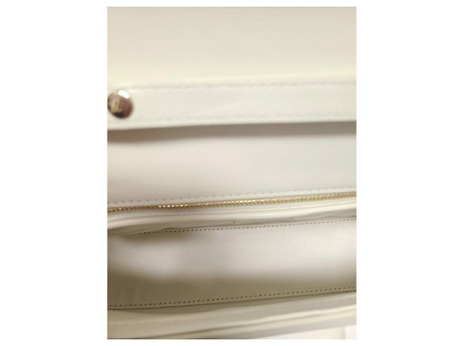 Bamboo Gucci Piccola borsa a manico superiore Diva in bambù e pelle bianca Bianco - vista 4