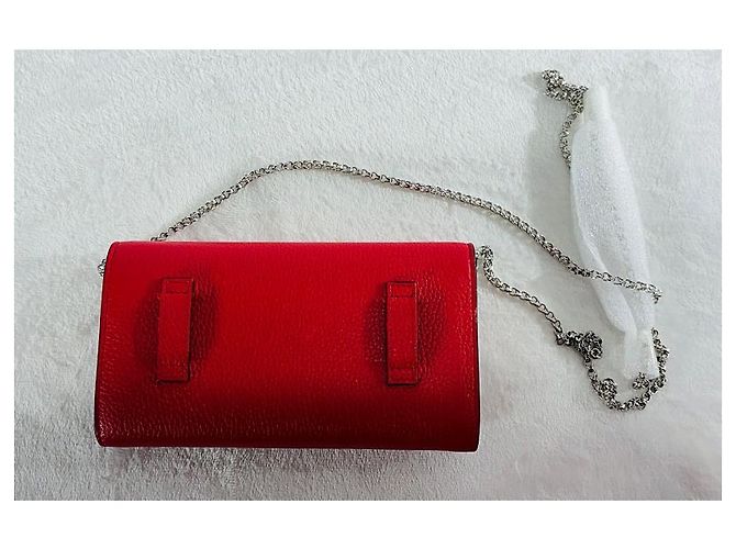 Christian Louboutin Borsa a tracolla con cintura in pelle Rosso - vista 12