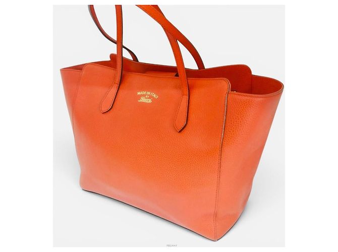 Gucci Bolso de hombro shopper Swing Red Roja - vista 3