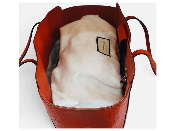 Gucci Bolso de hombro shopper Swing Red Roja - vista 4