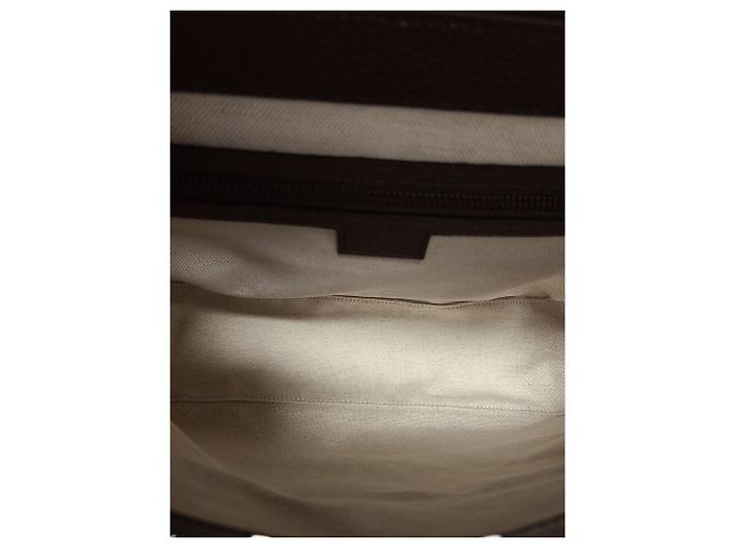 Gucci Borsa Messenger GG Supreme Canvas Ophidia Medium Marrone - vista 4