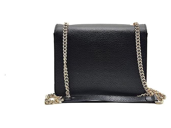 Gucci Borsa a tracolla Interlocking GG Nero - vista 3