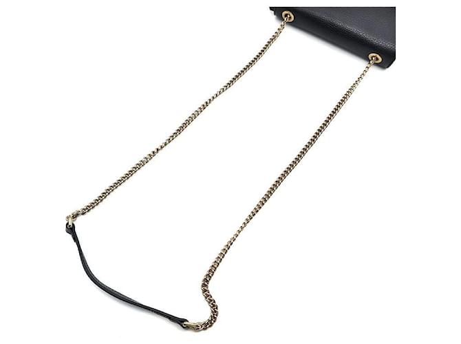 Gucci Borsa a tracolla Interlocking GG Nero - vista 5