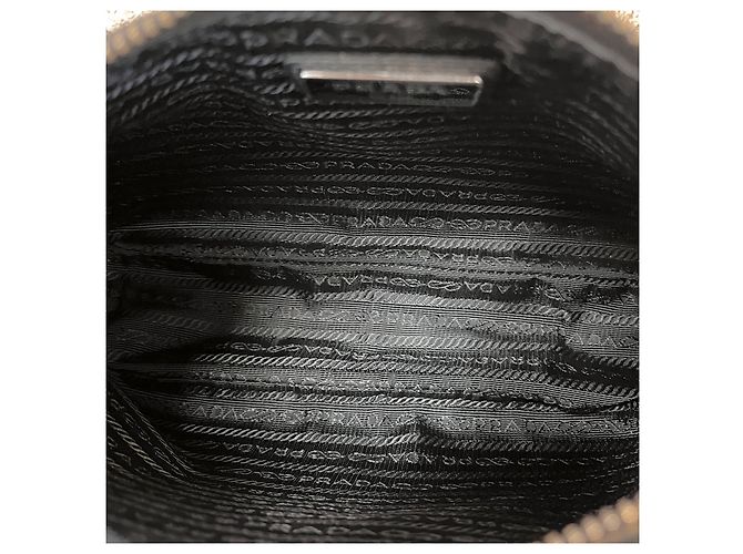 Prada Borsa a tracolla e messenger bag in nylon nero - vista 6