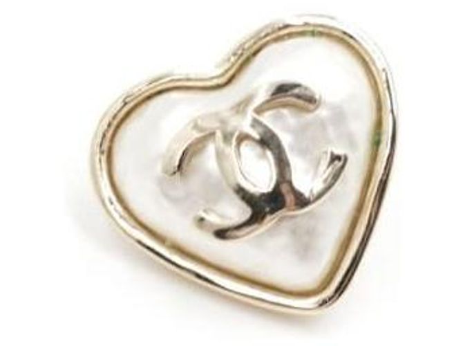 Chanel Brincos CC Pearl Heart - vista 2