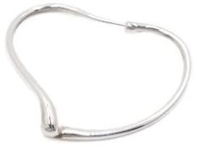 Tiffany & Co Elsa Peretti Open Heart Hoop Earrings - view 2