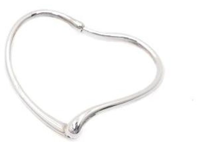 Tiffany & Co Elsa Peretti Open Heart Hoop Earrings - view 3