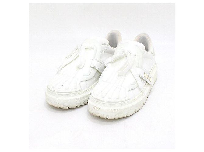 Dior Sneakers ID in pelle bianca da donna - vista 3