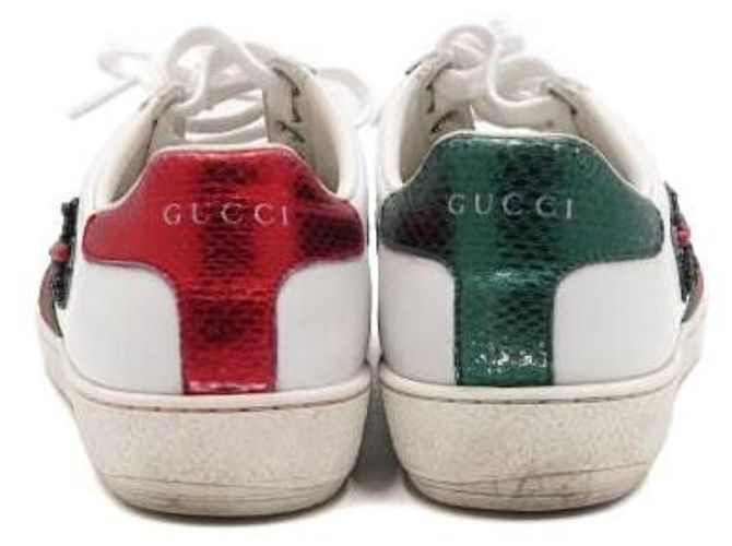 Gucci Sneaker Ace Crystal Arrow da donna - vista 5