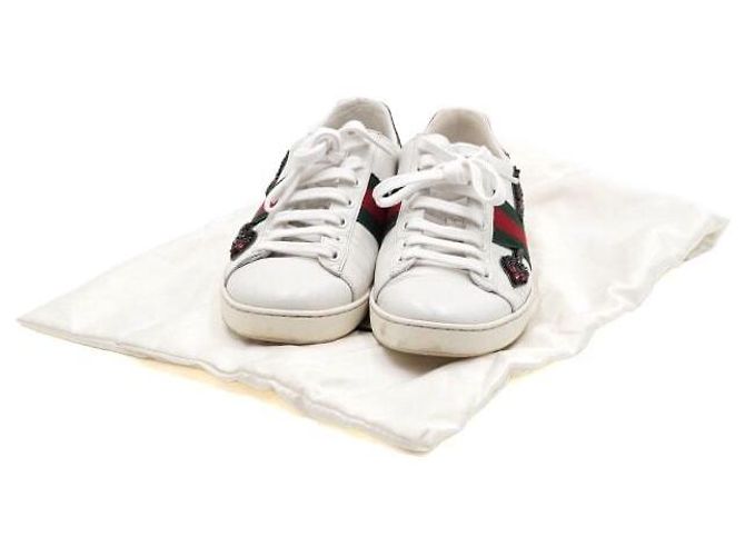 Gucci Sneaker Ace Crystal Arrow da donna - vista 9
