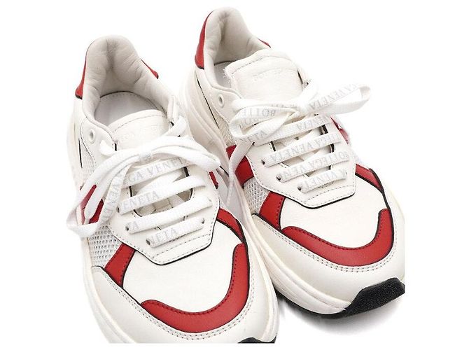 Bottega Veneta Sneakers Speedster Mesh basse da donna Rosso - vista 7