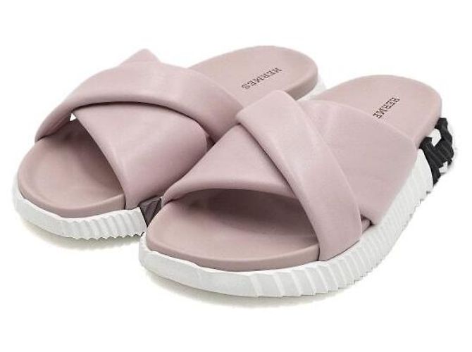 Hermès Sandali e Ciabatte Infra Rosa da Donna - vista 3
