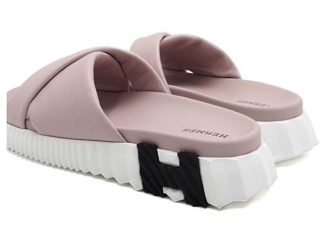 Hermès Sandali e Ciabatte Infra Rosa da Donna - vista 6