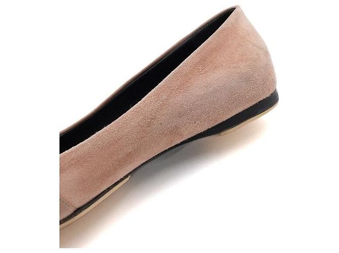 Hermès Ballerine DOUCE in scamosciato rosa - vista 6