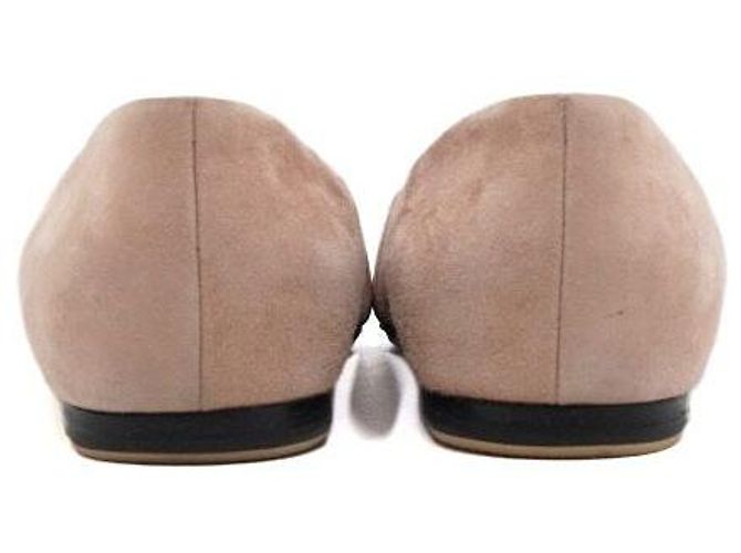 Hermès Ballerine DOUCE in scamosciato rosa - vista 7