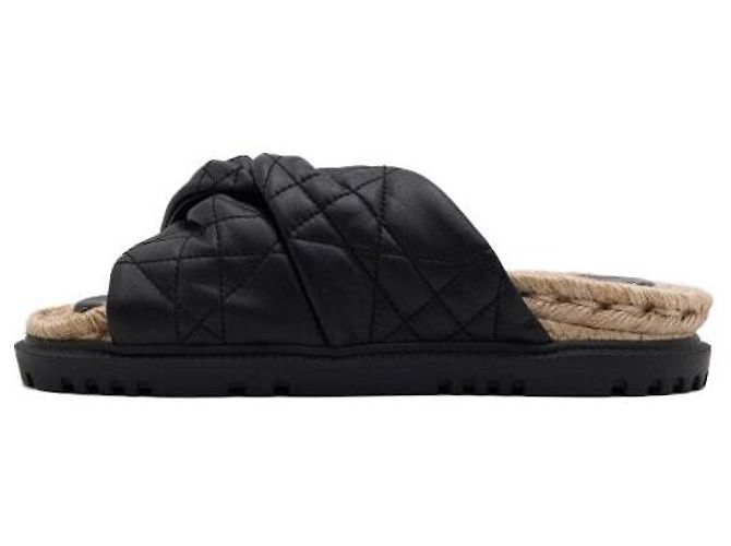 Dior Mule in pelle di agnello nera De-Twist da donna - Ansicht 3
