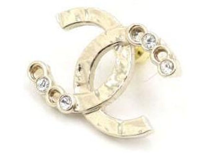 Chanel Orecchini CC Logo con strass Multicolore - vista 2