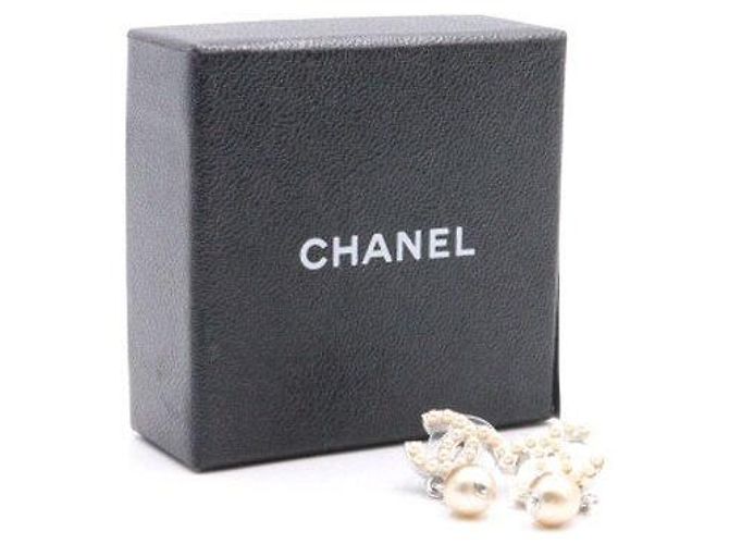 Chanel CC Pearl Drop Ohrringe Mehrfarben - Ansicht 4