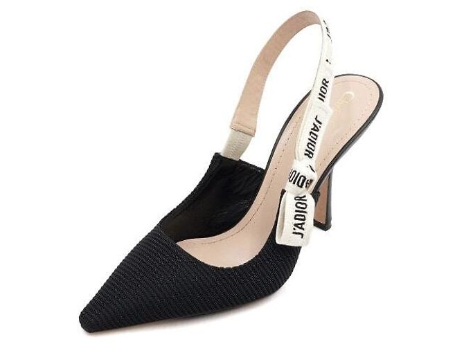 Dior Technical Fabric Slingback Pumps Women Shoes - view 2