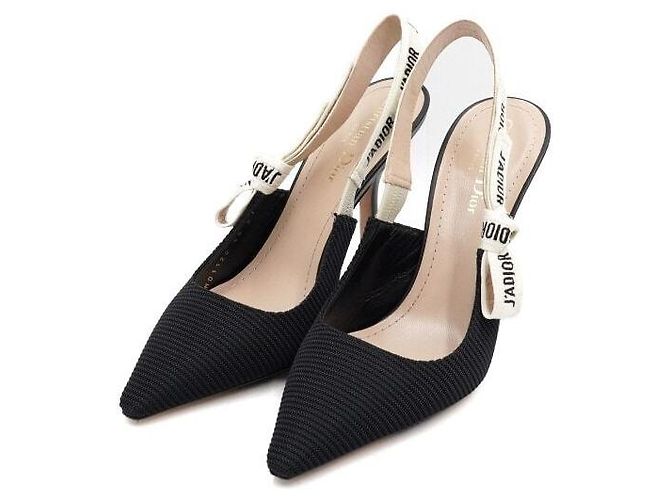 Dior Technical Fabric Slingback Pumps Women Shoes - view 3