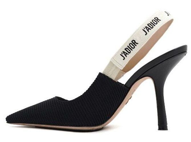 Dior Technical Fabric Slingback Pumps Women Shoes - view 4