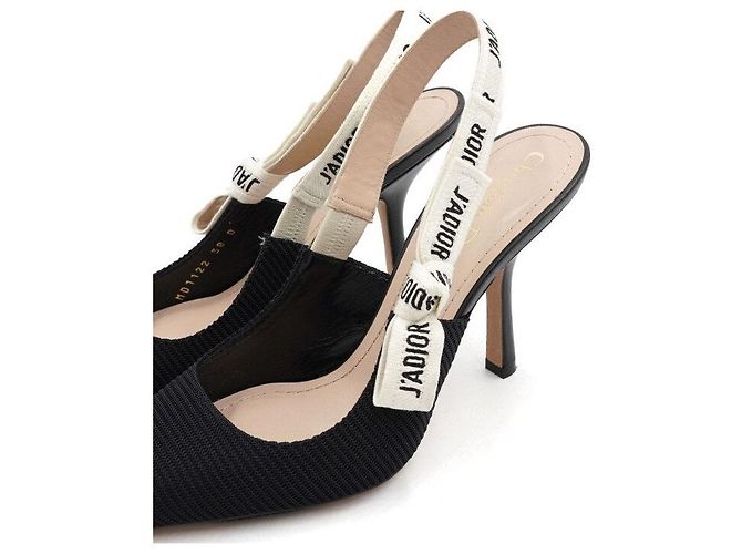 Dior Technical Fabric Slingback Pumps Women Shoes - view 5