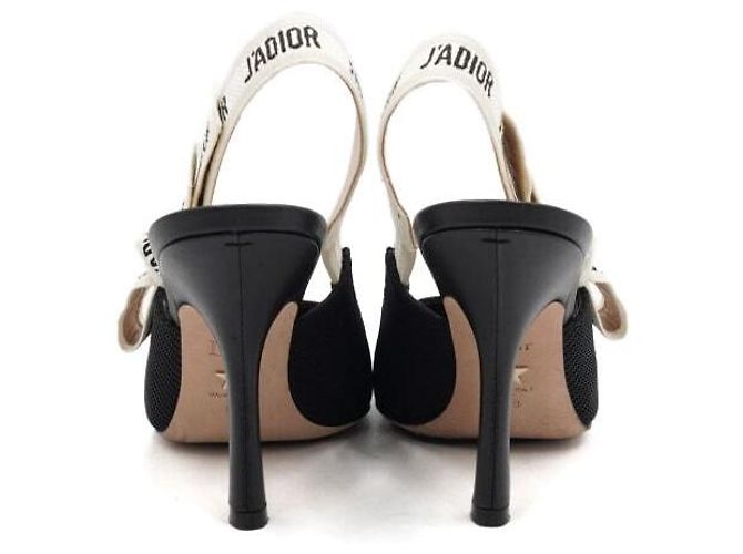 Dior Technical Fabric Slingback Pumps Women Shoes - view 6