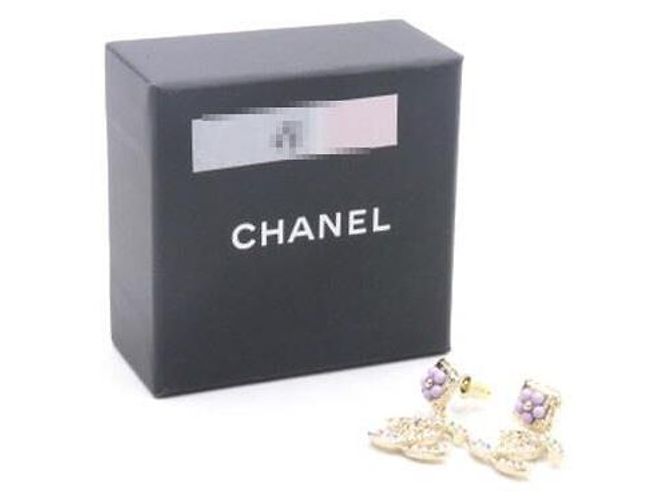 Chanel Orecchini CC Camellia Season - vista 4