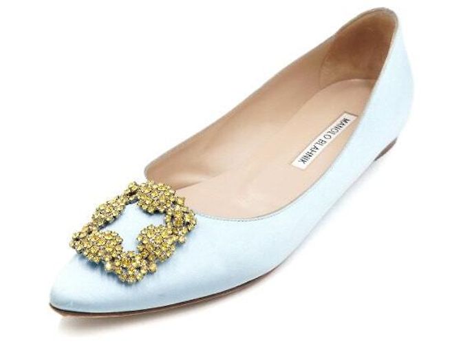 Manolo Blahnik Scarpe basse Blu - vista 2