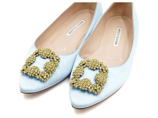 Manolo Blahnik Scarpe basse Blu - vista 5