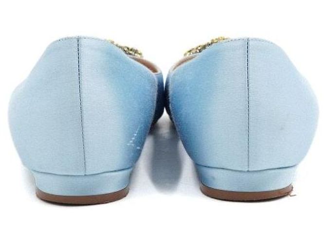Manolo Blahnik Scarpe basse Blu - vista 6