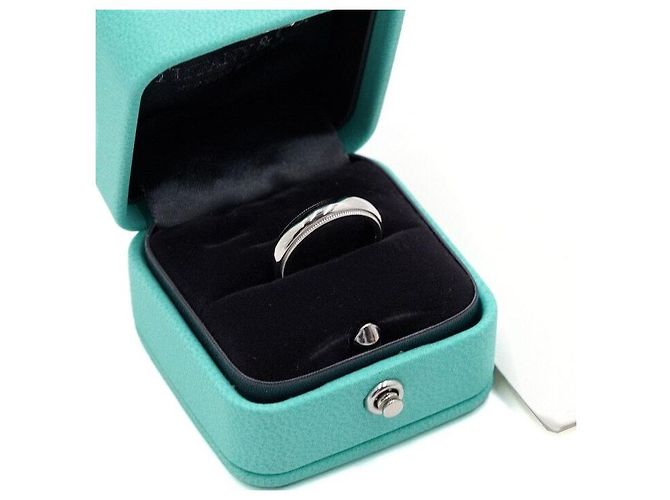 Tiffany & Co Klassischer Millgrain-Ehering - Ansicht 5