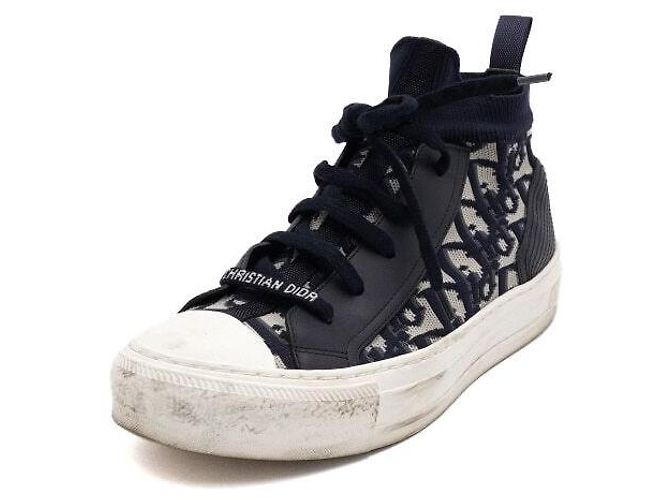 Zapatillas de plataforma Dior Walk'n'Dior Oblique Deep Blue para mujer - vista 2