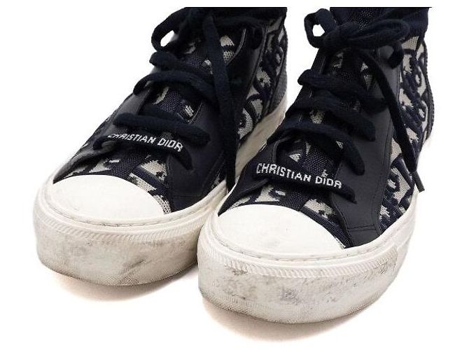 Zapatillas de plataforma Dior Walk'n'Dior Oblique Deep Blue para mujer - vista 5