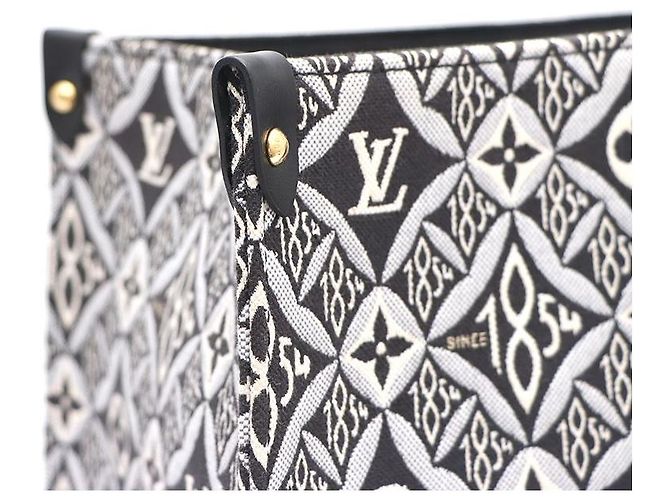 Louis Vuitton Borsa Tote e Borsa a Spalla OnTheGo GM Bianco - vista 5