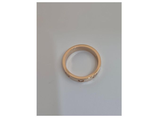 Cartier Love Ring Roségold Größe Diamantring Komplettset Pink - Ansicht 10