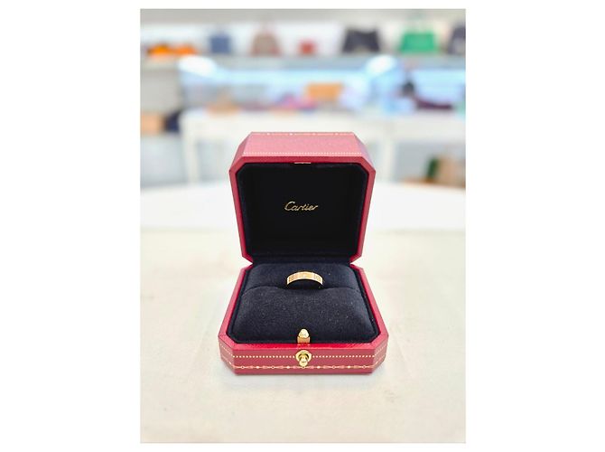 Cartier Love Ring Roségold Größe Diamantring Komplettset Pink - Ansicht 8