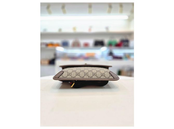 Gucci Vintage Supreme Web Hip Pack Gürteltasche Braun - Ansicht 7