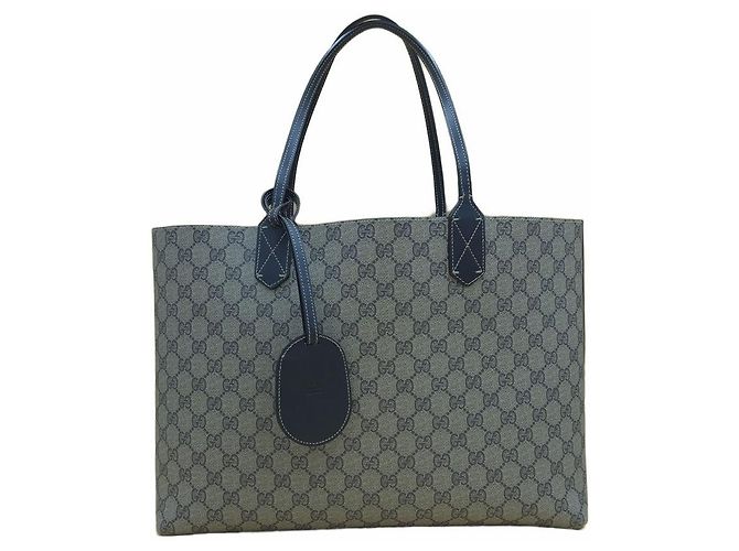 Gucci Borsa Shopper Reversibile Nera Nero - vista 10