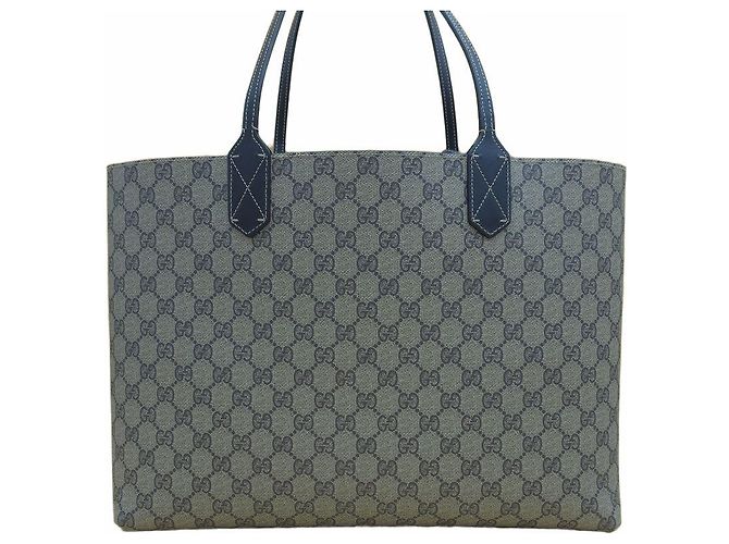Gucci Borsa Shopper Reversibile Nera Nero - vista 4