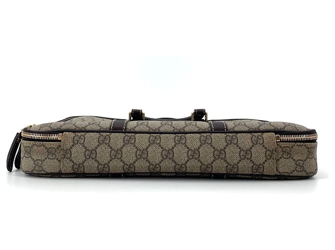 Gucci Valigetta e borsa tote in PVC, borsa a tracolla Marrone - vista 15