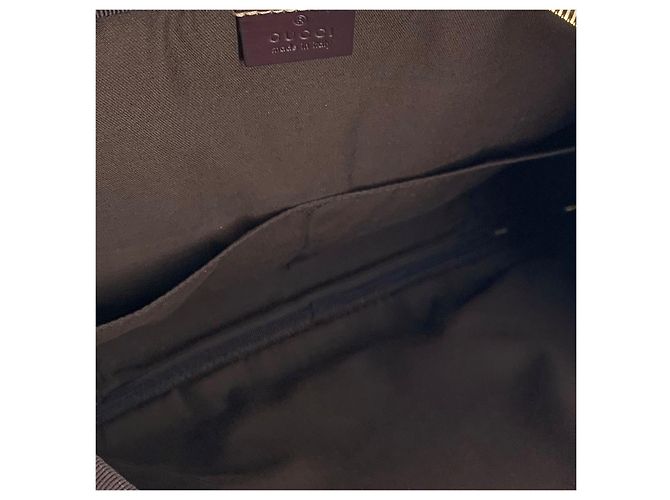 Gucci Valigetta e borsa tote in PVC, borsa a tracolla Marrone - vista 8