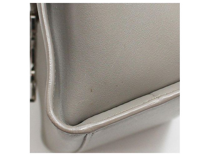 Saint Laurent Mini borsa cabas a tracolla Monogram Toy Marrone - vista 8