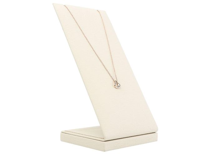 Tiffany & Co Collar Open Heart Elsa Peretti en oro rosa - vista 2