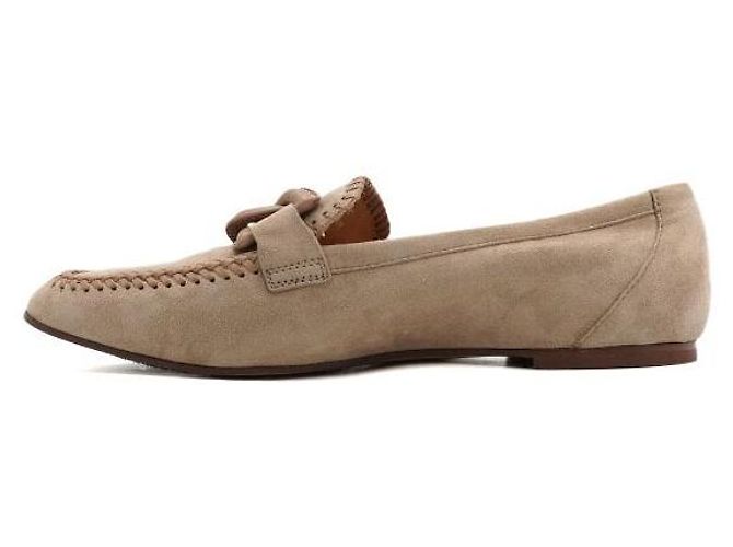 Tod's Mocassino in scamosciato Gate marrone da donna - vista 4