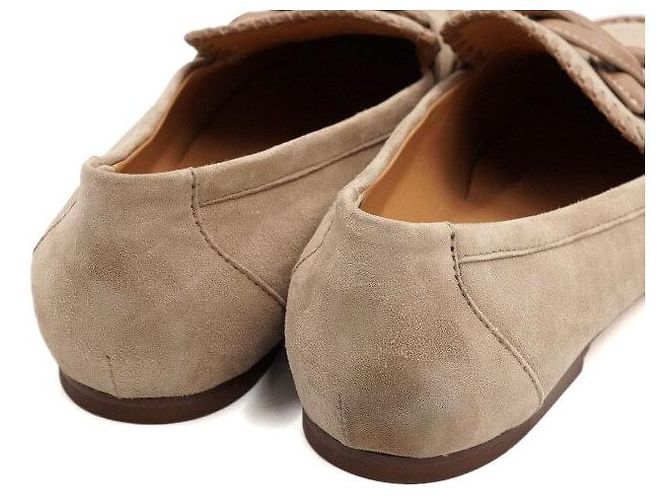 Tod's Mocassino in scamosciato Gate marrone da donna - vista 8